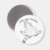 Imã de gato, frases マグネット (正面/裏面)