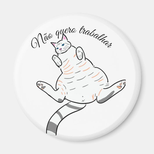 Imã de gato, frases マグネット (正面)