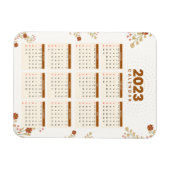 Ímã Flexível MINI CALENDAR 2023 マグネット (横)