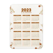Ímã Flexível MINI CALENDAR 2023 マグネット (縦)