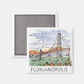 Imã Floripa マグネット (正面/裏面)