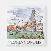 Imã Floripa マグネット (正面)