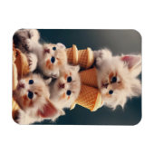 ímã gatinhos e sorvetes マグネット (横)