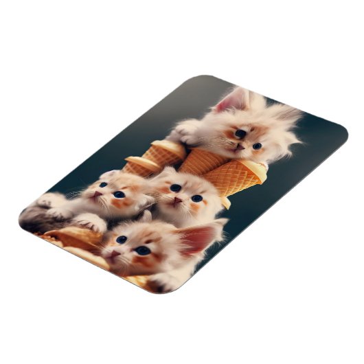 ímã gatinhos e sorvetes マグネット (左側)
