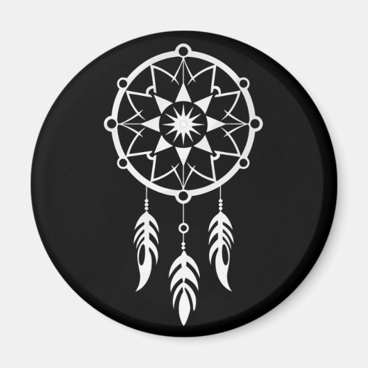 Ímã (Magnet) Filtro dos Sonhos Branco マグネット (正面)