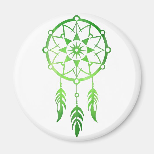 Ímã (Magnet) Filtro dos Sonhos Verde マグネット (正面)