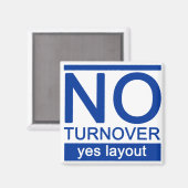 Ima - NOturnover マグネット (正面/裏面)