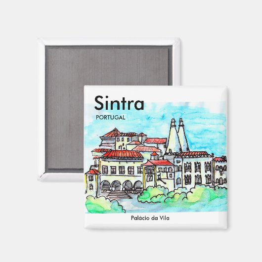 Imã Palácio da Vila Sintra 2 マグネット (正面/裏面)