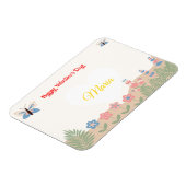 Imã personalizável para Valentine's Day マグネット (左側)