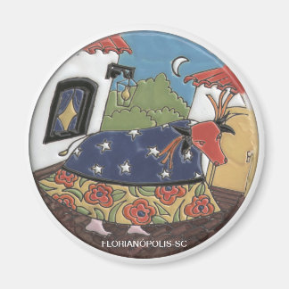 Imã redondo Boi de Mamão マグネット