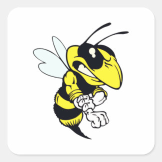 Imabee逆スクエアステッカー スクエアシール