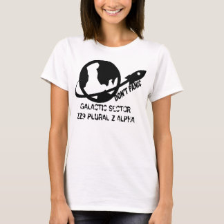 image001の銀河のセクターZZ9複数Zのアルファ Tシャツ