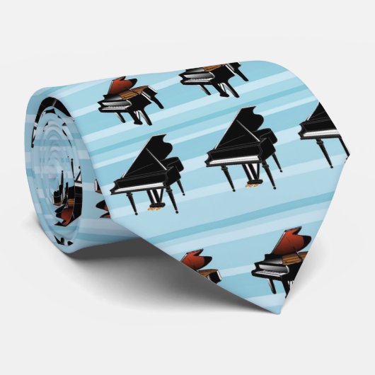 Image7kのピアノ ネクタイ (ロール)