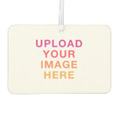 Image Logo Full Size Blank Air Freshener カーエアーフレッシュナー (裏面)