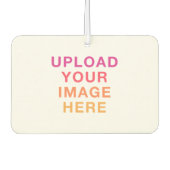 Image Logo Full Size Blank Air Freshener カーエアーフレッシュナー (正面)