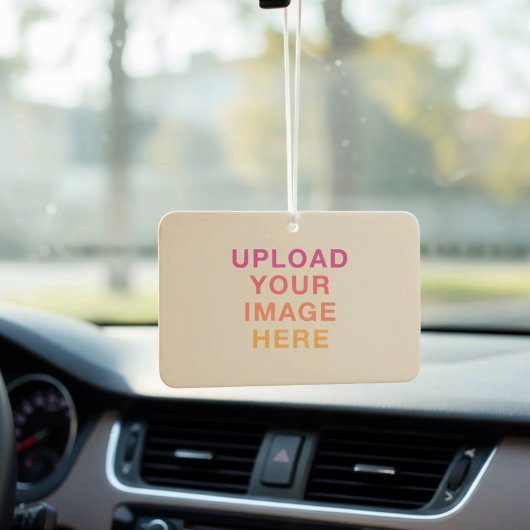 Image Logo Full Size Blank Air Freshener カーエアーフレッシュナー