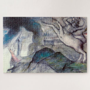 Image of Minotaur to illustrate Inferno, Canto XII ジグソーパズル