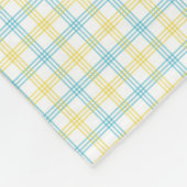 Image showing the front and back of a fabric  フリースブランケット (角)