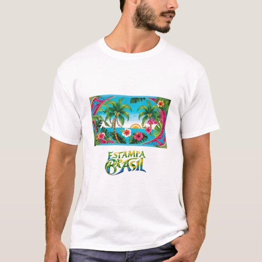 Imagem tropical tシャツ (正面)