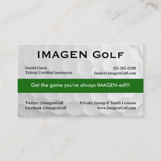iMAGEN 91名刺 名刺 (正面)