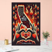 IMAGEN ALUSIVA A LA SOLIDARDAD CON LOS ANGELES C. アクリルサイン (ウェディング)