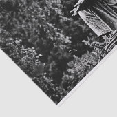 Imagen blanco y negro arrodillando ángel 薄葉紙 (詳細)