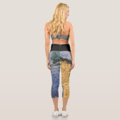 Imagen de mi obra arte Amanecer カプリレギンス (裏面)