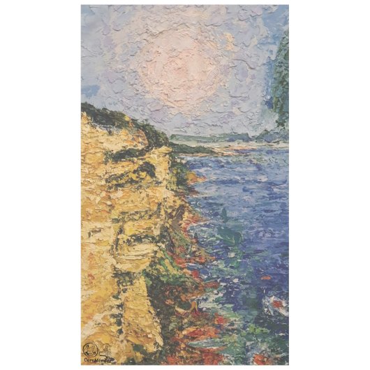 Imagen de mi obra arte Amanecer テーブルクロス (正面)