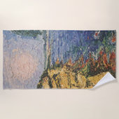  Imagen de mi obra arte Amanecer ビーチタオル (正面)