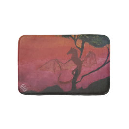 Imagen de mi obra arte Fantasía y realidad バスマット