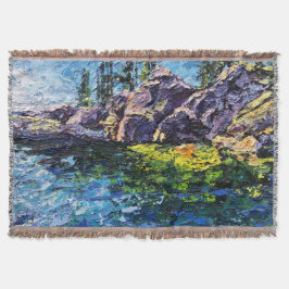 Imagen de mi obra arte Marítimo スローブランケット