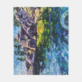 Imagen de mi obra arte Marítimo フリースブランケット (正面)