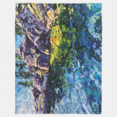 Imagen de mi obra arte Marítimo フリースブランケット (正面)