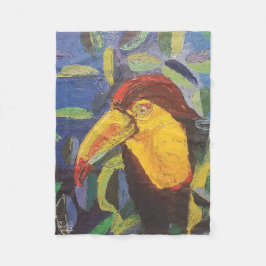 Imagen de mi obra arte Tucán フリースブランケット