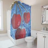Imagen de mi obra Cerezas シャワーカーテン (インサイチュ)