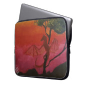  Imagen de mi obra Fantasía y realidad ラップトップスリーブ (正面左)