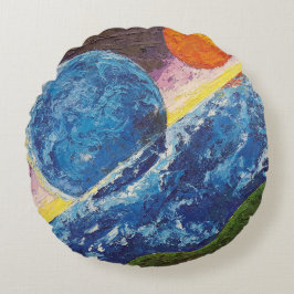 Imagen de mi obra Horizonte ラウンドクッション