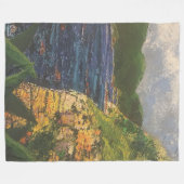 Imagen de mi obra La roca フリースブランケット (正面(横))