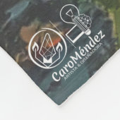 Imagen de mi obra La roca フリースブランケット (角)