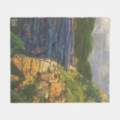 Imagen de mi obra La roca フリースブランケット (正面(横))