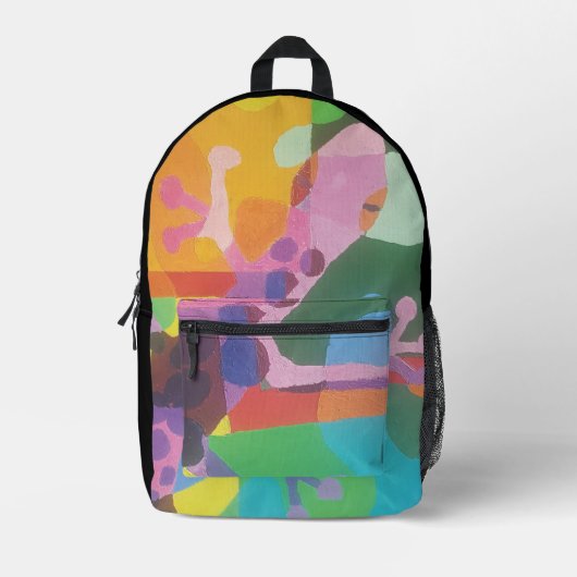 Imagen de mi obra Lagartija SERIE プリントバックパック (正面)