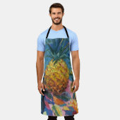 Imagen de mi obra Piña エプロン (着用した状態)