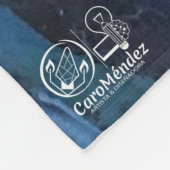 Imagen de mi obra Piña フリースブランケット (角)