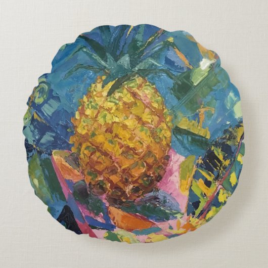 Imagen de mi obra Piña ラウンドクッション (正面)