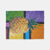 Imagen de mi obra Piña. Serie フリースブランケット (正面(横))