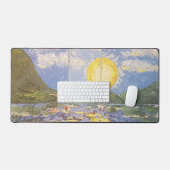 Imagen de mi obra Una ventana al mundo デスクマット (キーボード&マウス)