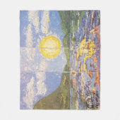 Imagen de mi obra Una ventana al mundo フリースブランケット (正面)