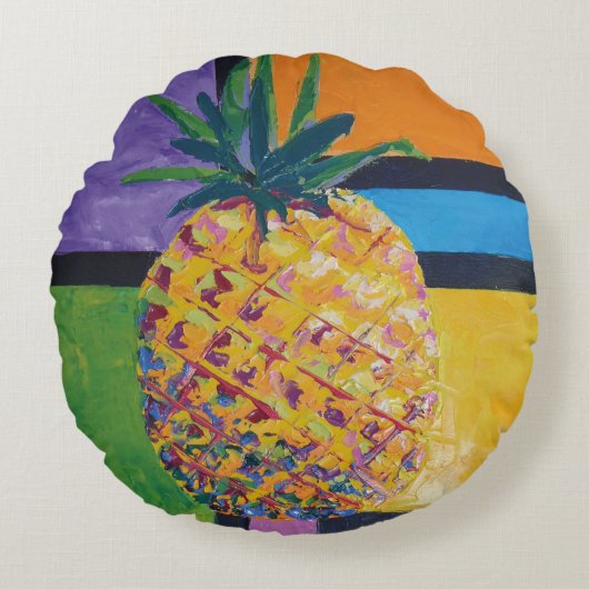 Imagen de obra Piña. SERIE ラウンドクッション (正面)