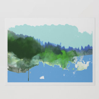 imaginary digital_artの風景 キャンバスプリント