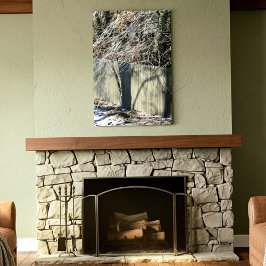 Imaginary Shadow Winter Tree Fine Art Photography キャンバスプリント